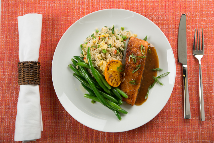 Citrus Soy Salmon from Meal Village prepared meal delivery