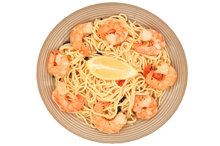 Shrimp Scampi from Meal Village prepared meal delivery