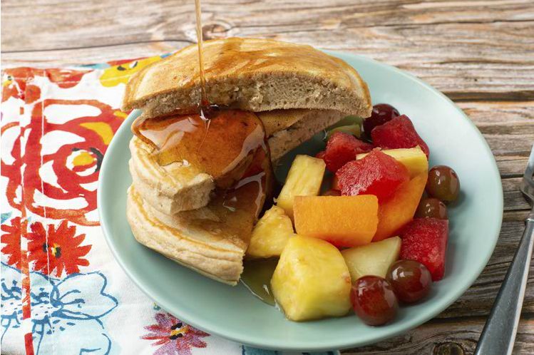 Banana Pancakes, a freshly prepared breakfast delivered in Chicagoland by Meal Village